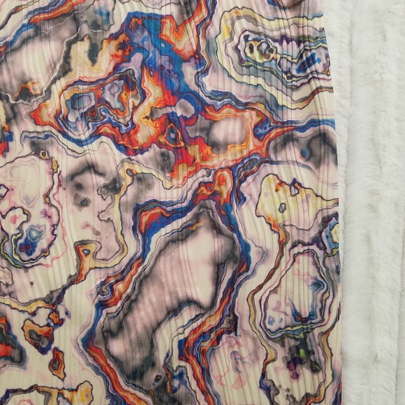 LEITH  abstract print textured tube skirt NWT size Small - Picture 6 of 7